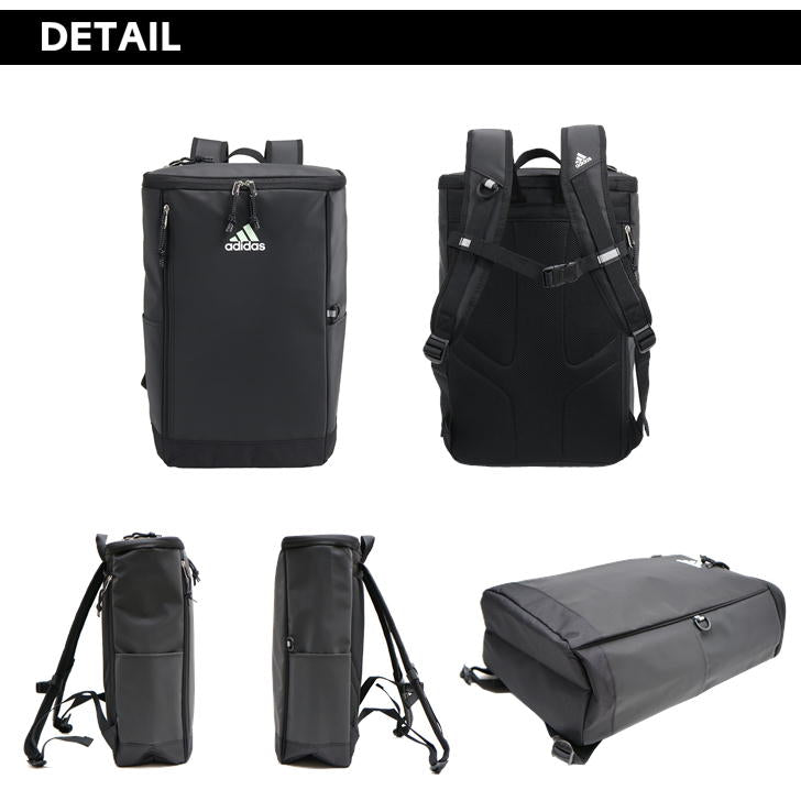 adidas アディダス kassel カッセル ボックス型リュック 67881 25L リュック リサイクルポリエステル メンズ レディース 男女兼用 大容量 普段使い スクール 通学 通勤 学生 部活 送料無料