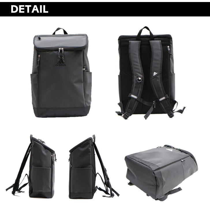 adidas アディダス kassel カッセル ボックス型リュック 67882 30L リュック リサイクルポリエステル メンズ レディース 男女兼用 大容量 普段使い スクール 通学 通勤 学生 部活 送料無料