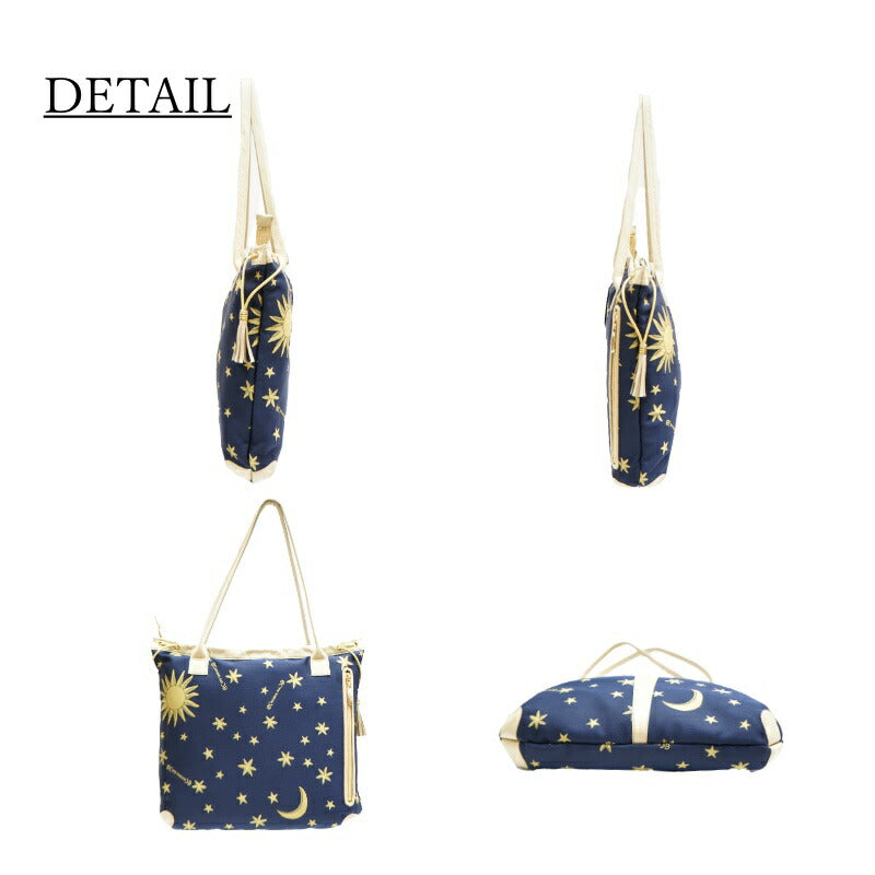 【当店オリジナルエコバッグプレゼント中！】【NATURALBAG】ナチュラルバッグ ナイロン トート 日本製 6866 バッグ 鞄 カバン かばん 使いやすい 普段使い レディース 人気 オシャレ  シンプル カジュアル ギフト プレゼント ネイビー