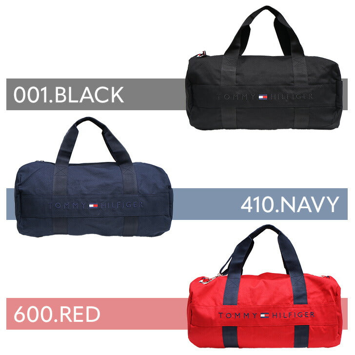 TOMMY HILFIGER トミーヒルフィガー 69j5423 JACKSON HP DUFFLE CANVAS BAG ダッフルバック ショルダー 斜め掛け バッグ ロゴ ボストンバッグ レッド メンズ レディース 旅行 修学旅行 1泊 2泊 部活 スポーツ 合宿