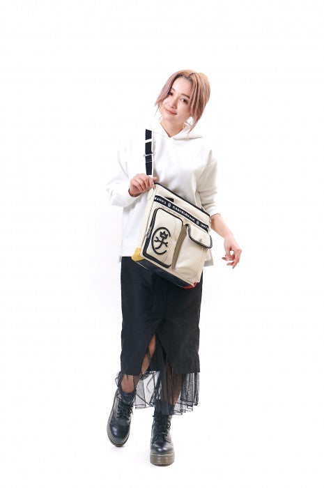【正規取扱店】【CASTELBAJAC】[ドミネシリーズ] 024113 カステルバジャック ドミネ ラージ ショルダーバッグ タテ型 斜め掛け バッグ カバン 鞄 メンズ レディース バジャック ゴルフ おしゃれ 人気