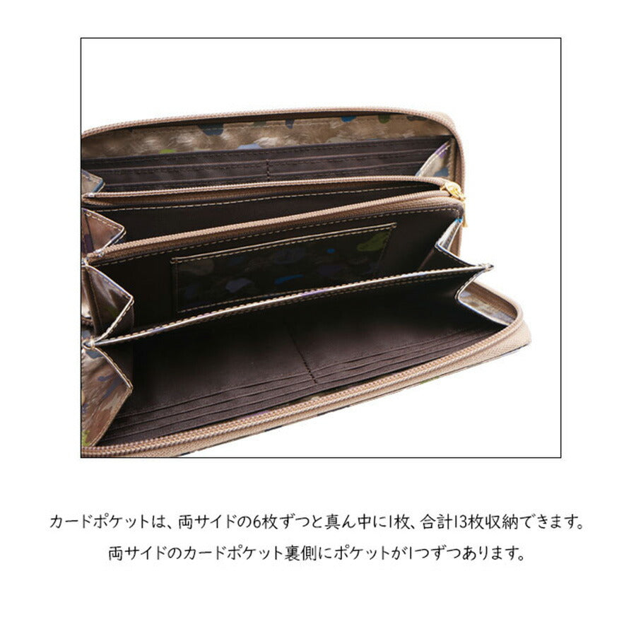 NATURALBAG ナチュラルバッグ NBランダム レディース 長財布 7120 マットブラック ブラック ブロンド 茶 黒 軽量 コンパクト 薄型 プレゼント ギフト 贈り物 家計用 個人用