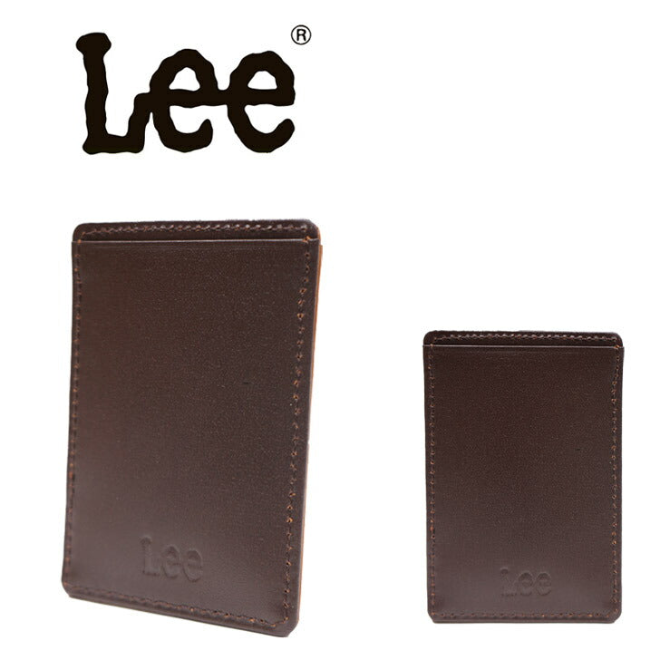 【レターパック配送/時間指定不可】Lee リー パスケース 720-9101  メンズ ブランド かっこいい 小さめ カードケース 定期入れ ICカード 通勤 通学 電車 旅行 メンズグッズ コンパクト ミニ ウォレット 小物 カード