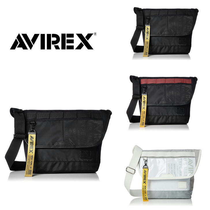 【レターパック配送/時間指定不可】AVIREX アビレックス AVX596 ミニショルダーバッグ ミニフラップショルダー メッセンジャーバッグ 鞄 軽量 アウトドア 撥水 雨に強い ターポリン キャンバス A5 タウン レジャー プレゼント おしゃれ 人気