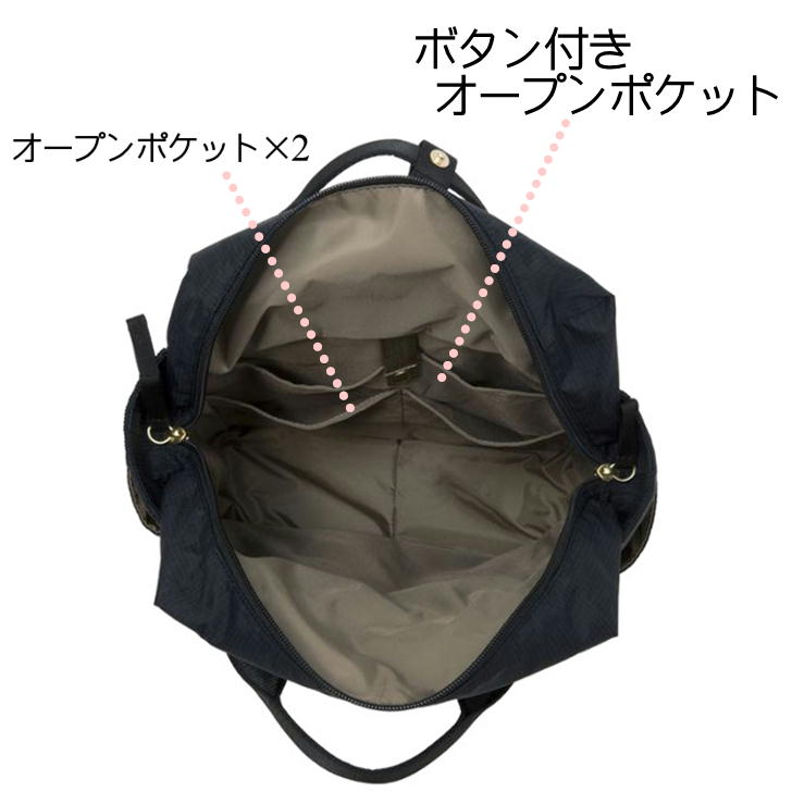 SWANY スワニー D-552 ルバンドミニII (TS15)4輪ストッパー付　2Way　ハンドバッグ　トートバッグ　キャリーバッグ　レディース　旅行　買い物　撥水　A5　おしゃれ　大人　シンプル　かわいい　便利　上品　　送料無料