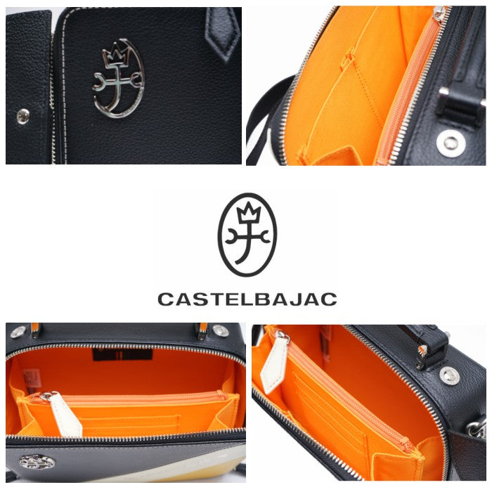 【正規取扱店】【CASTELBAJAC】[ミランシリーズ] 099221 ドライビング バッグ カステルバジャック ミラン ミニレザートートバッグ 2way カバン メンズ レディース バジャック ゴルフ 人気 限定