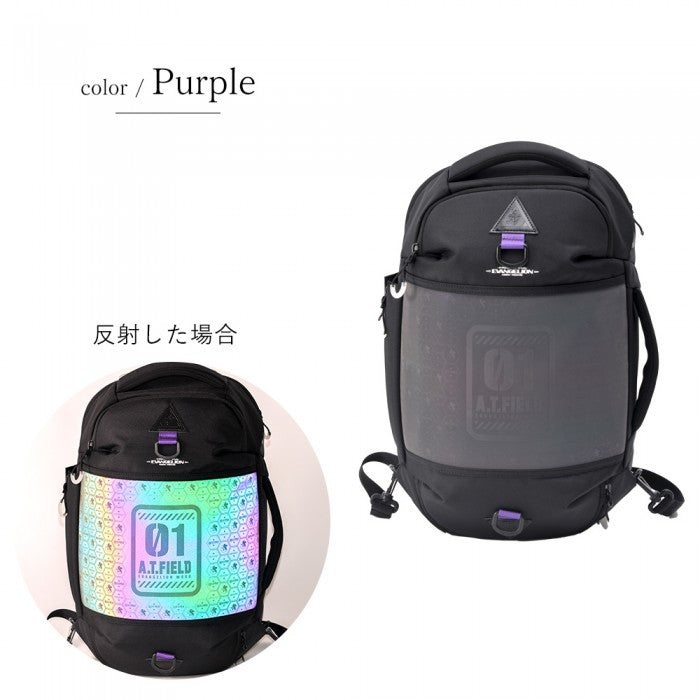 DEVICE 【新世紀エヴァンゲリオンコラボ】DEVICE×A.T.FIELD プログレッシブ バックパック ARN21118 エヴァ 4wayバッグ リュックサック ショルダー 斜め掛け ボストン キャリーオンバッグ おしゃれ 人気 送料無料