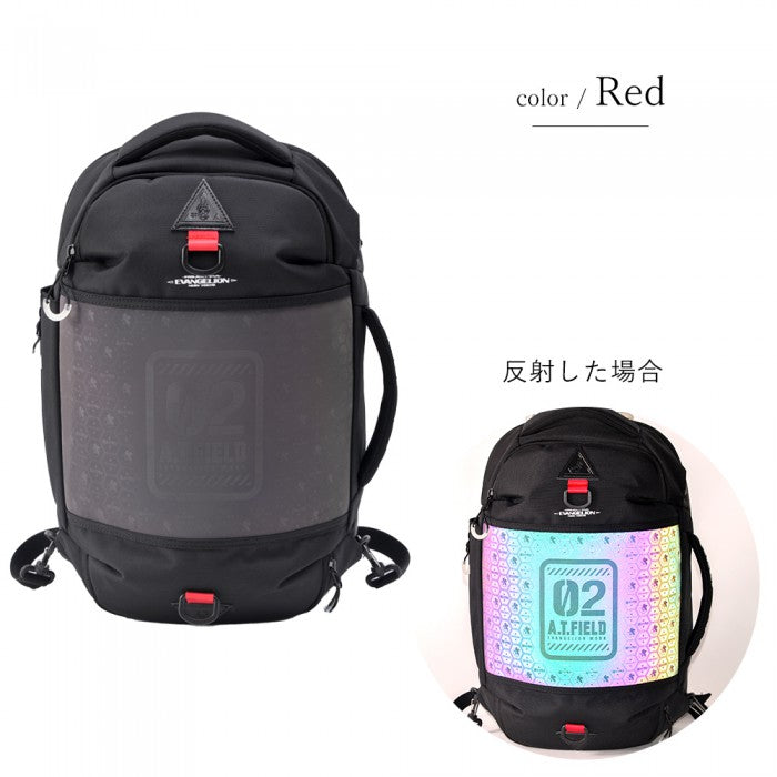 DEVICE 【新世紀エヴァンゲリオンコラボ】DEVICE×A.T.FIELD プログレッシブ バックパック ARN21118 エヴァ 4wayバッグ リュックサック ショルダー 斜め掛け ボストン キャリーオンバッグ おしゃれ 人気 送料無料