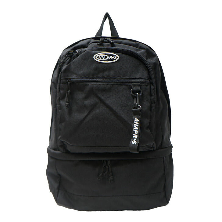 ANAP R+S アナップ リラスポ AP-001 2ルーム リュック 30L 巾着付き デイパック バックパック スクールバッグ ブランド 学生 小学生 中学生 高校生 ダンス スポーツ リラックス おしゃれ 可愛い シンプル スニーカーポケット