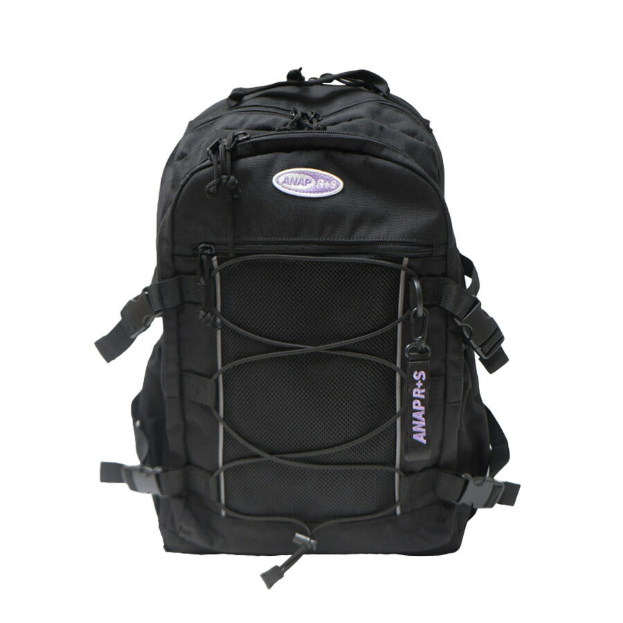 ANAP R+S アナップ リラスポ AP-002 多機能 リュック 28L 巾着付き デイパック バックパック スクールバッグ ブランド 学生 小学生 中学生 高校生 ダンス スポーツ リラックス おしゃれ 可愛い シンプル 背面ポケット