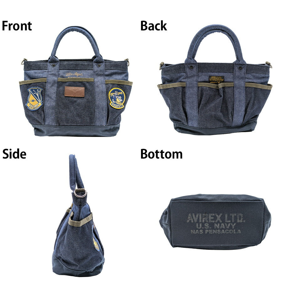【AVIREX】AVX3526K トップガン ミニガーデニングトート メンズ かばん 鞄 カバン バッグ 手持ち アヴビレックス カーキ ノウコン ミリタリー 使いやすい 普段使い おしゃれ かっこいい プレゼント ギフト 父の日 敬老の日