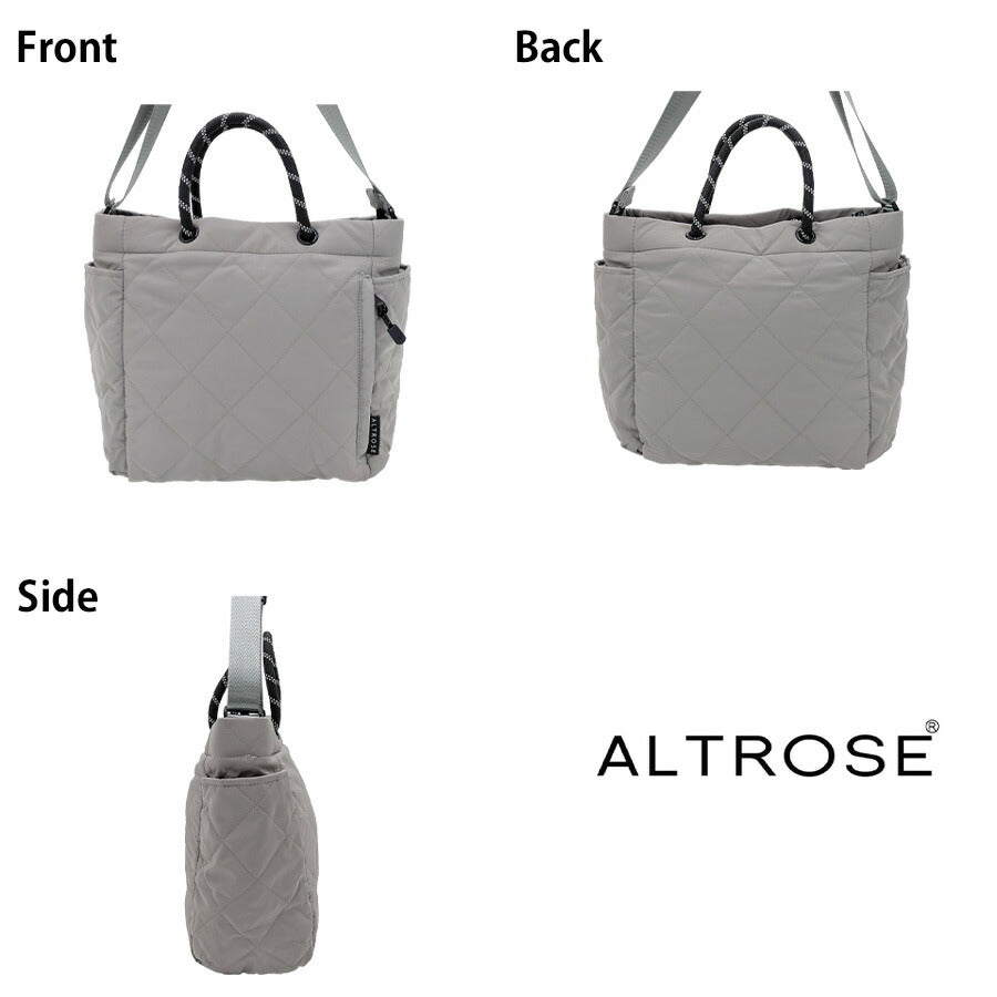 【ALTROSE】 250107 オリバー 2WAYトートバッグ 手持ち 斜め掛け かばん カバン 鞄 普段使い 使いやすい シンプル レディース プレゼント ギフト ブラック