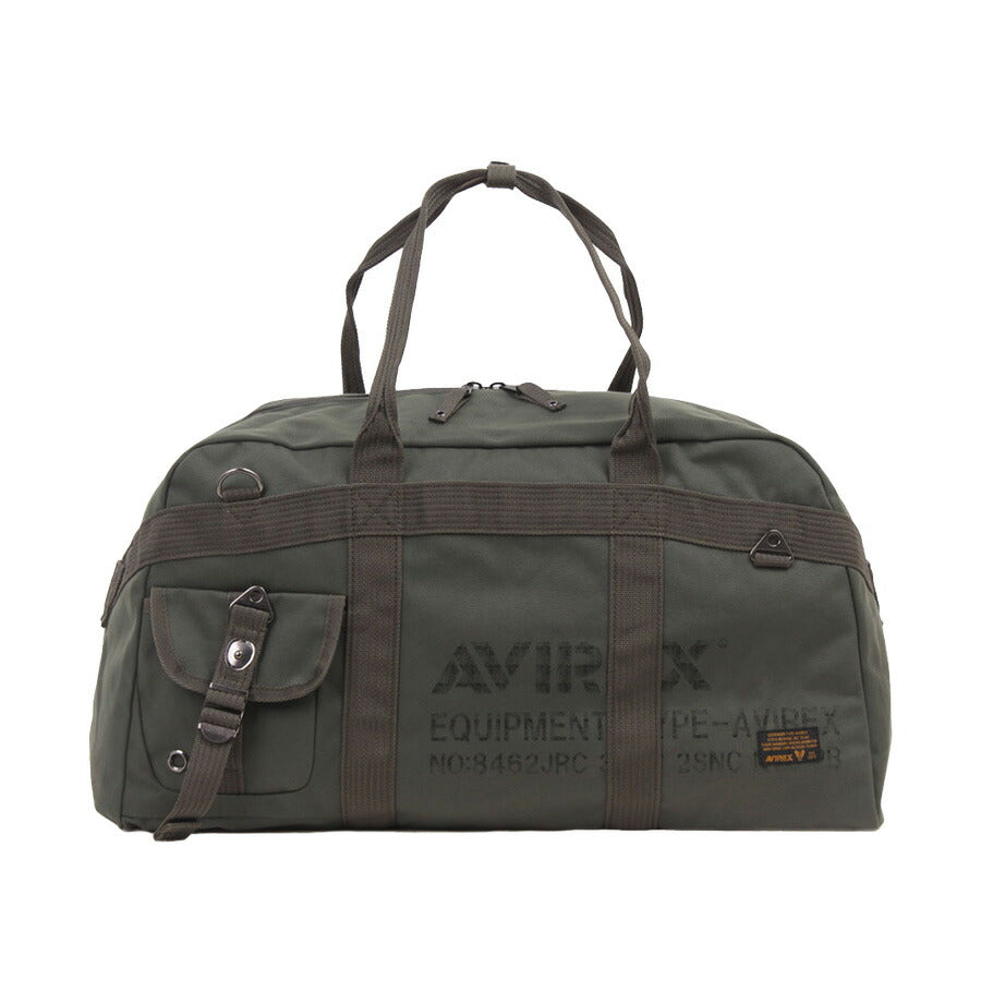 AVIREX アヴィレックス パラシュートバッグ ボストンバッグ AVX3525 30L ポリエステル 帆布 キャンパス メンズ レディース 男女兼用 ミリタリー 旅行 修学旅行 合宿 林間学校 部活 送料無料