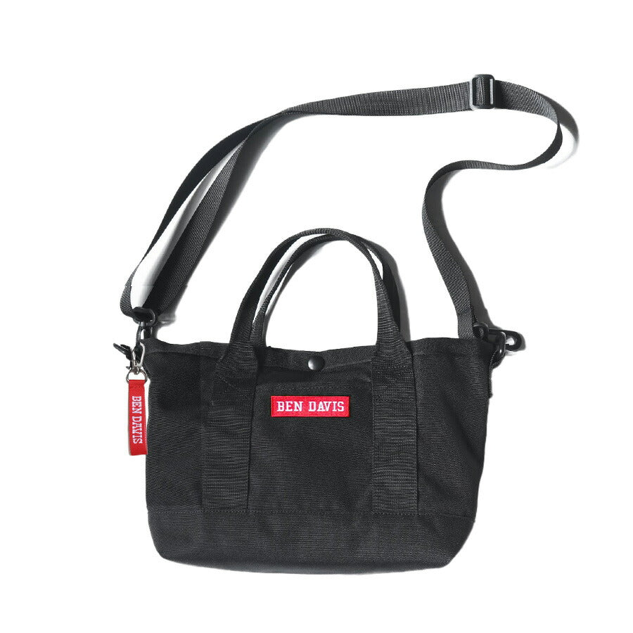 【BEN DAVIS】BDW-8068 TRAVEL TOTE M ベンデイビス トートバッグ ショルダーバッグ 学生 通学 通勤 ショッピング ゴルフ ファスナー付き 便利 シンプル 可愛い おしゃれ ワンポイント ユニセックス ギフト プレゼント