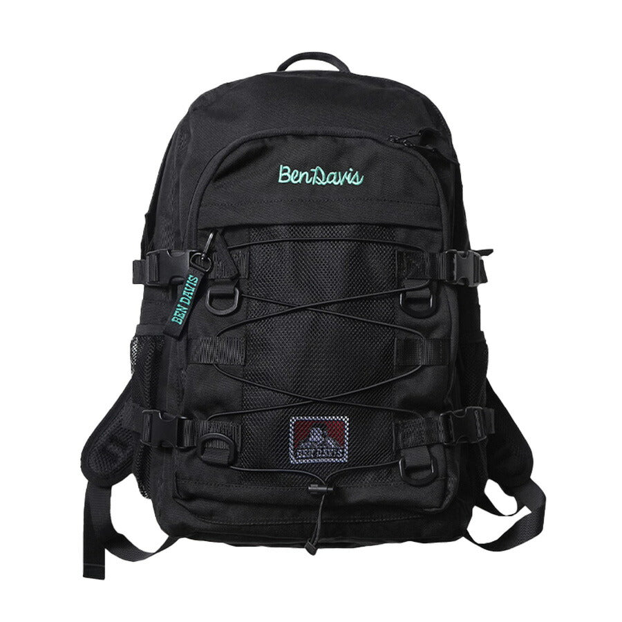 【BEN DAVIS】リュック 大容量 ベンデイビス BDW-8304 STREET DAYPACK 31L バックパック リュック スクールバッグ パソコン タブレット ポケット スマイリング ゴリラ 刺繍 撥水