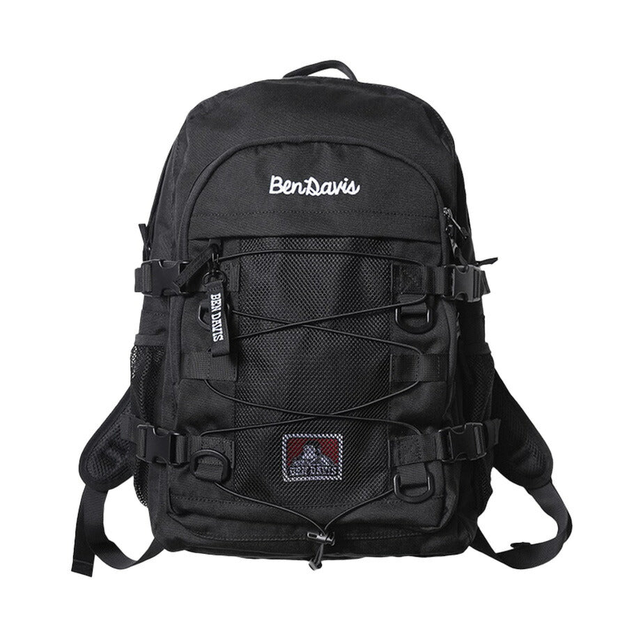 【BEN DAVIS】リュック 大容量 ベンデイビス BDW-8304 STREET DAYPACK 31L バックパック リュック スクールバッグ パソコン タブレット ポケット スマイリング ゴリラ 刺繍 撥水