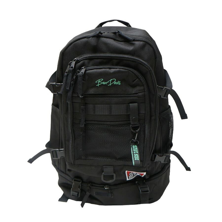 【BEN DAVIS】リュック 大容量 ベンデイビス BDW-8322 SUB POCKET BACKPACK 30L バックパック リュック スクールバッグ パソコン タブレット ポケット スマイリング ゴリラ 撥水