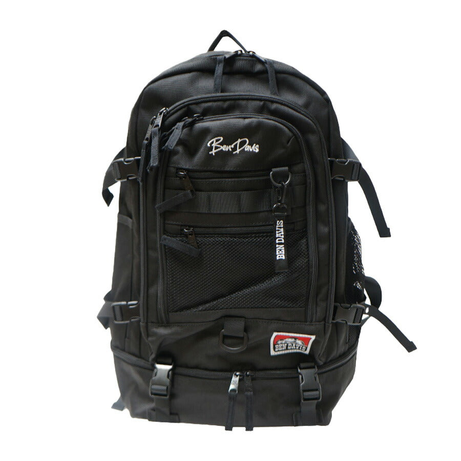 【BEN DAVIS】リュック 大容量 ベンデイビス BDW-8322 SUB POCKET BACKPACK 30L バックパック リュック スクールバッグ パソコン タブレット ポケット スマイリング ゴリラ 撥水