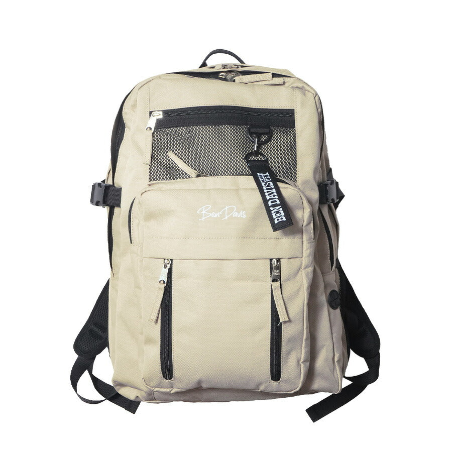 【BEN DAVIS】リュック 大容量 bdw8412 LARGE DAYPACK 29L リュックサック かばん バッグ 通学 部活 中高生 ユニセックス  ギフト プレゼント ブラック