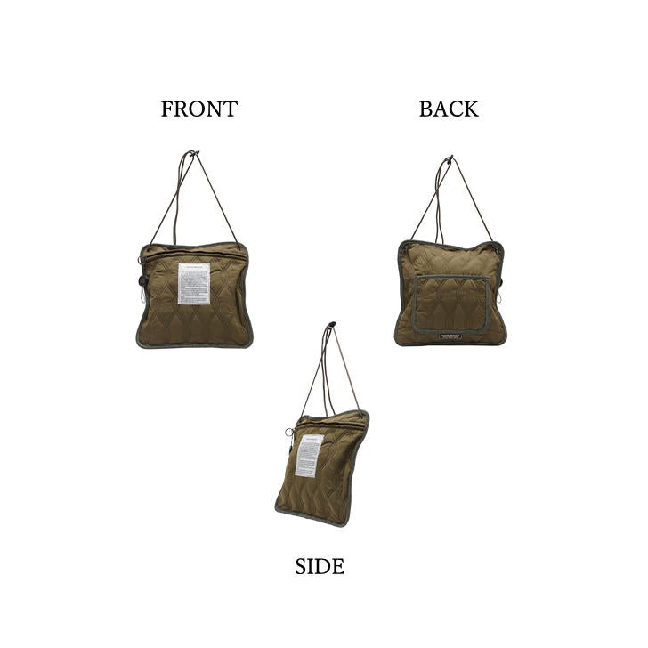 【正規取扱店】【レターパック/時間指定不可】THEATRE PRODUCTS シアタープロダクツ QUILT SEAT BAG キルティングシートバッグ マザーズバッグ 芸能人 カバン ギフト 人気 オシャレ スマホケース インスタ 表参道 BL210306 正規品