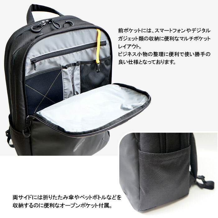 【当店オリジナルエコバッグプレゼント中！】【BERMAS】 バーマス ビジネス バックパック 60366 ビジネスバッグ リュック ショルダー ハンドバッグ 使いやすい 仕切り 通学 通勤 出張 外出 入学祝 就職祝い プレゼント ギフト お祝い