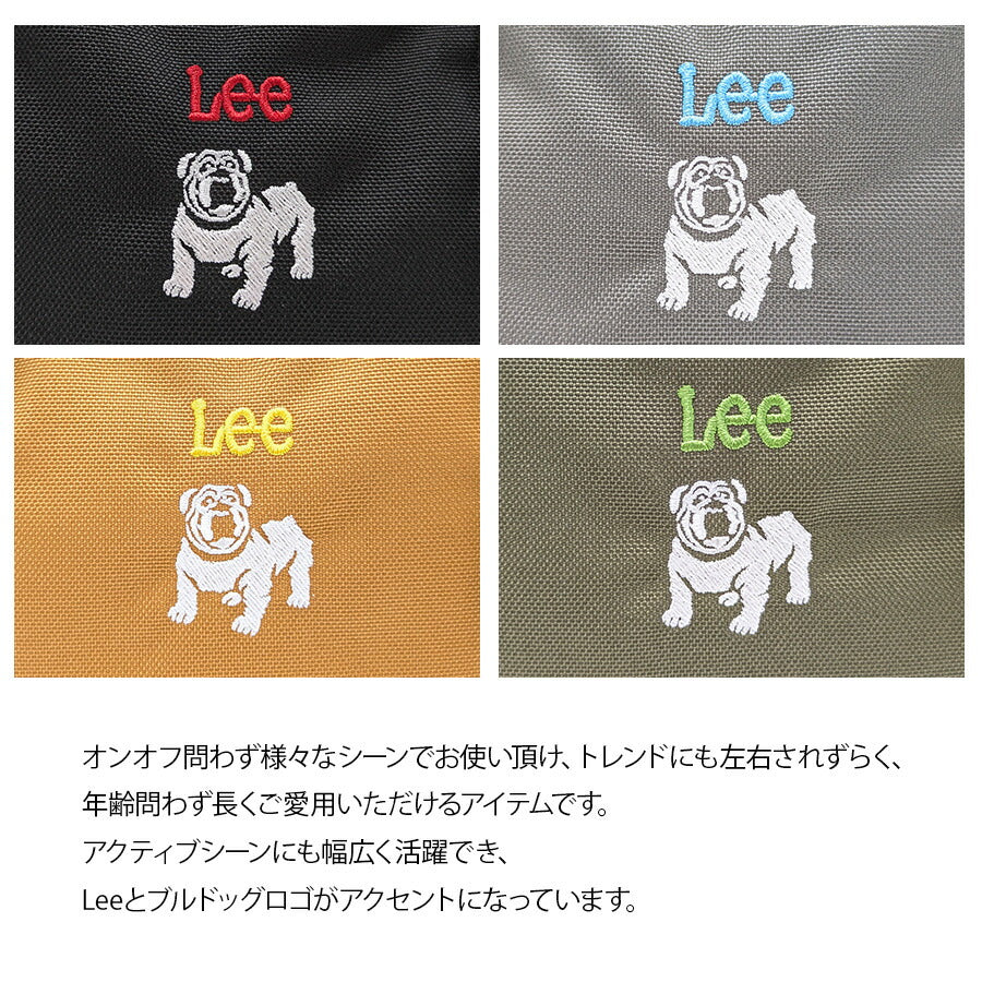 【Lee】320-01231 boss サコッシュ 斜め掛け レディース かばん カバン 鞄 バッグ シンプル リー グレー キャメル カーキ 使いやすい お出かけ 普段使い お出かけ おしゃれ かわいい 便利