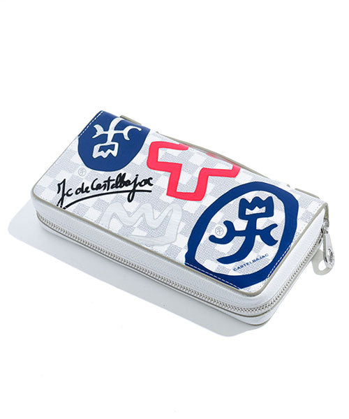 【正規取扱店】【CASTELBAJAC】[クラーシリーズ] 066221 カステルバジャック クラー レザー スマートセルバッグ クラッチ バッグ セカンドバッグ ラウンドファスナー メンズ レディース バジャック ゴルフ 人気 おしゃれ