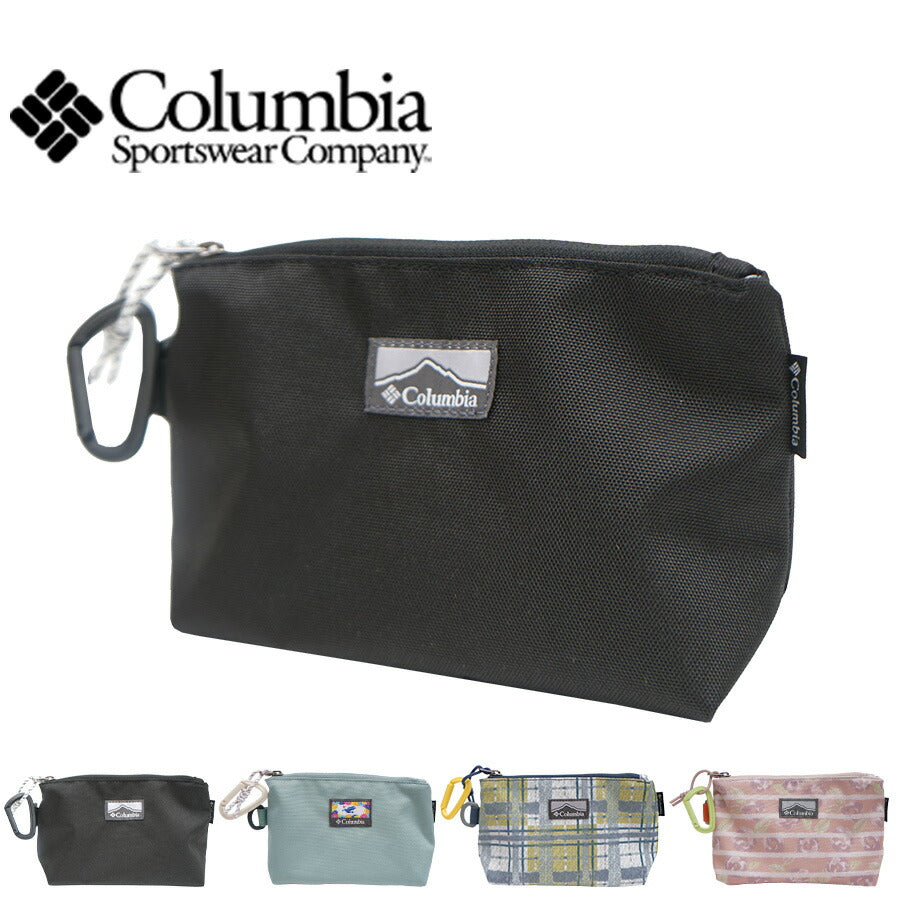 【Columbia】PU2407 プライスストリーム ポーチ 小物入れ 化粧ポーチ コロンビア ブラック ナイアガラ ダークマウンテンパターン レッドキャニオンパターン ユニセックス おしゃれ かわいい スポーティ 使いやすい 普段使い 持ち運び