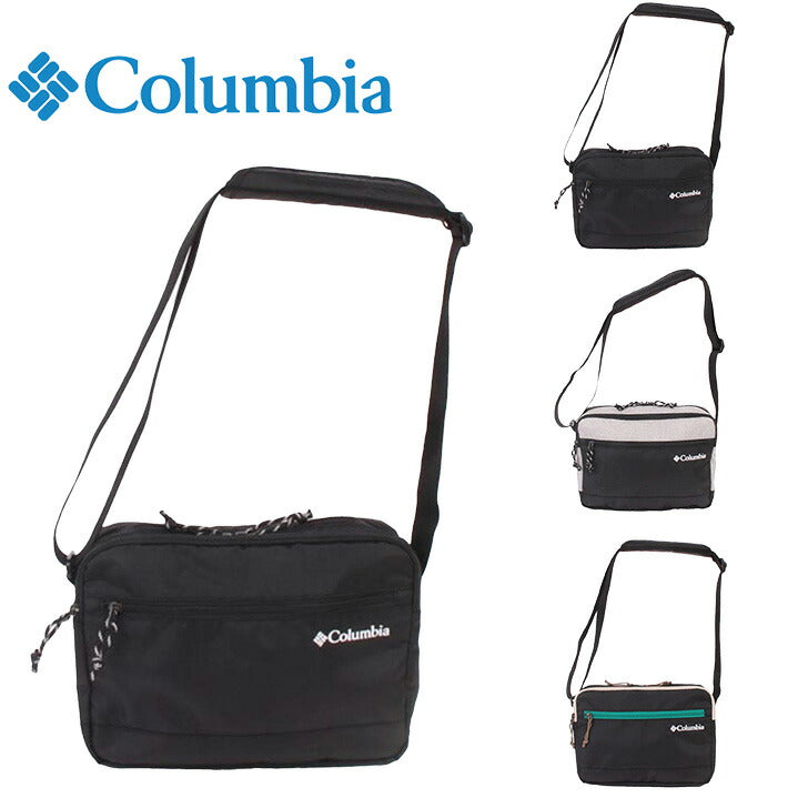 【Columbia】PU8303 ロードショルダー コロンビア メンズ レディース ショルダーバッグ ショルダーバック 通勤 通学 アウトドア シンプル カジュアル デイリー お出かけ 旅行 スポーツ ロゴ 刺繍ロゴ ベーシック 軽量 撥水 オムニシールド プレゼント ギフト