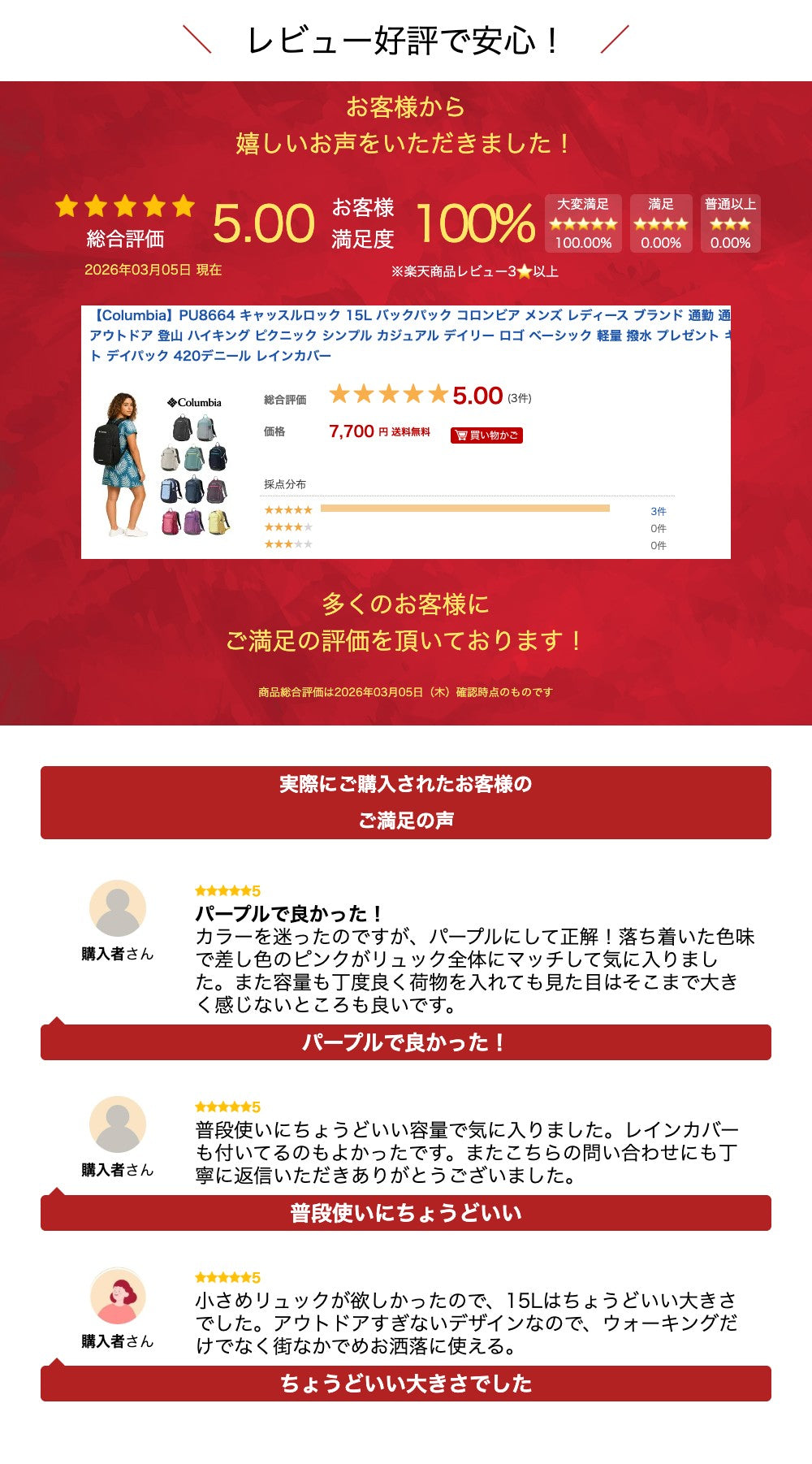 【Columbia】PU8664 キャッスルロック 15L バックパック コロンビア メンズ レディース ブランド 通勤 通学 アウトドア 登山 ハイキング ピクニック シンプル カジュアル デイリー ロゴ ベーシック 軽量 撥水 プレゼント ギフト デイパック 420デニール レインカバー