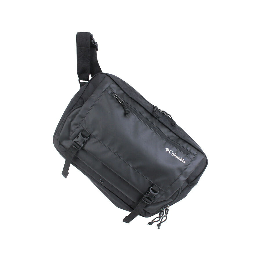 【Columbia】 pu8779 HacketPath ショルダーバッグ 斜め掛け かばん カバン 鞄 撥水 軽量 カジュアル シンプル ユニセックス ギフト プレゼント ブラック