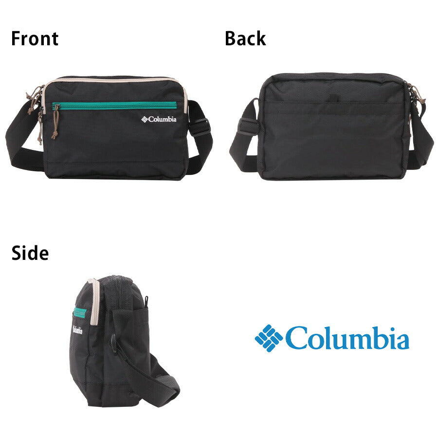 【Columbia】 pu8780 Big Muddy Road ショルダーバッグ 斜め掛け かばん 撥水 軽量 カジュアル ユニセックス ギフト ブラック