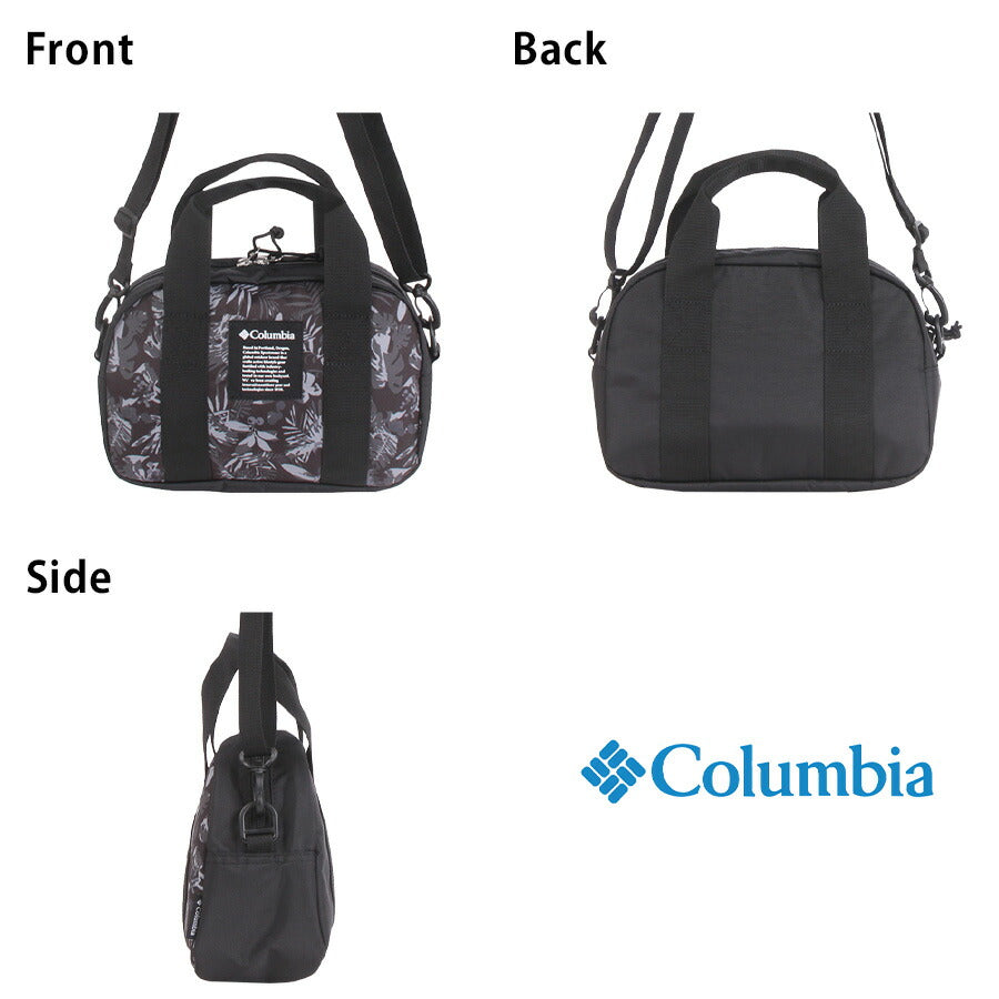 【クリックポスト/時間指定不可】【Columbia】 pu8784 Iron Romeo ミニボストン ショルダー 斜め掛け かばん 軽量 カジュアル ユニセックス ギフト ブラック
