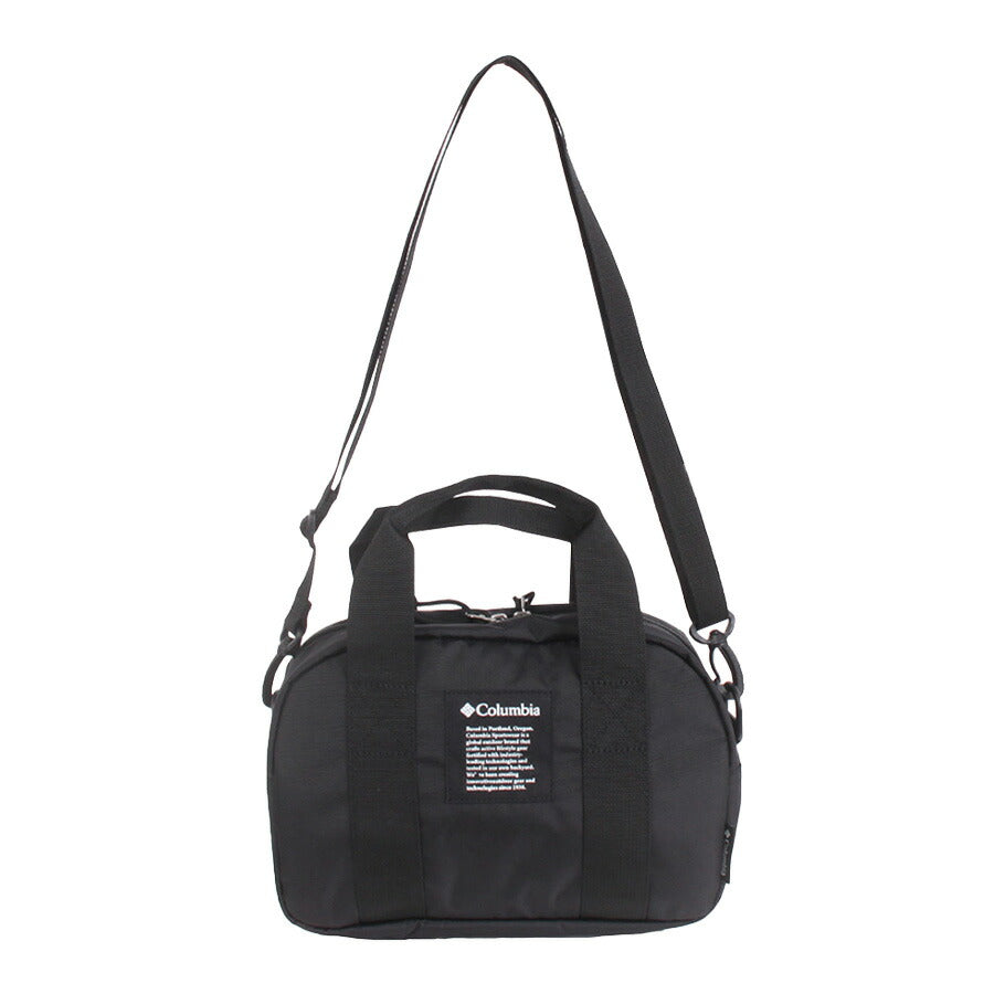 【クリックポスト/時間指定不可】【Columbia】 pu8784 Iron Romeo ミニボストン ショルダー 斜め掛け かばん 軽量 カジュアル ユニセックス ギフト ブラック