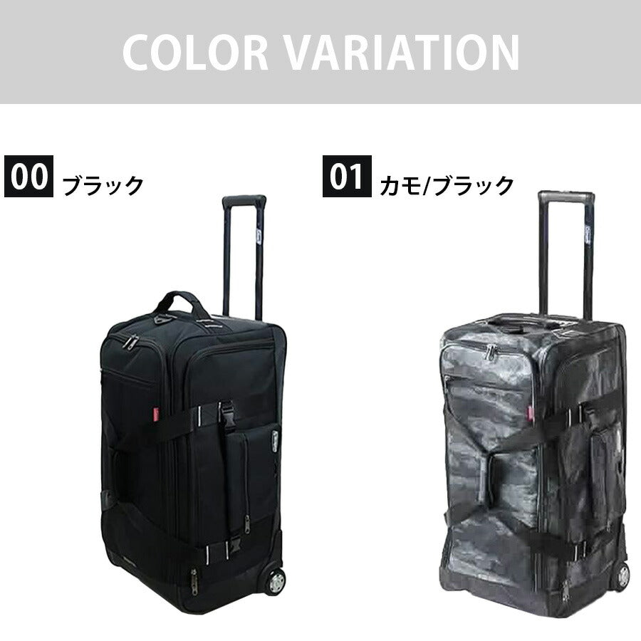 【Coleman】 14-10 ボストンキャリー 77L キャリーバッグ 4〜5泊 大容量 スポーツ アウトドア 旅行 かばん カバン 鞄 ユニセックス ギフト ブラック