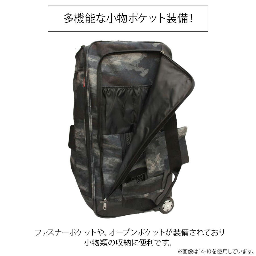 【Coleman】 14-11 ボストンキャリー 70L キャリーバッグ 5〜6泊 大容量 スポーツ アウトドア 旅行 かばん カバン 鞄 ユニセックス ギフト ブラック