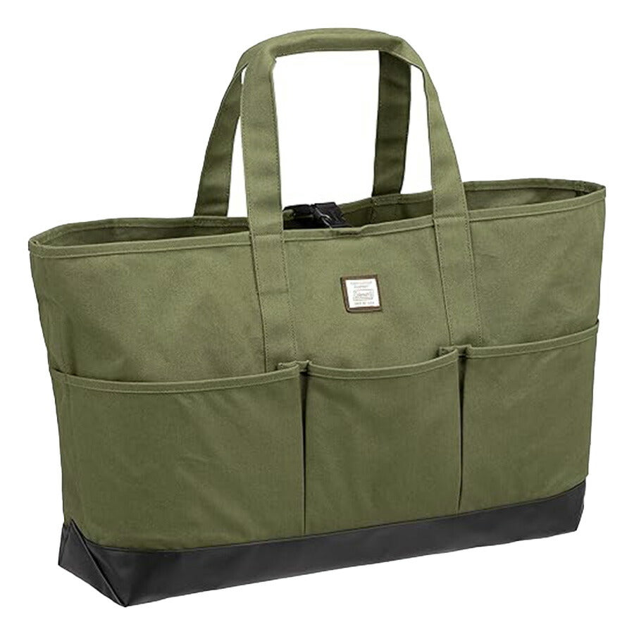 【Coleman】 gb001 GEAR BAG ギアトートL かばん バッグ シンプル 大容量 おしゃれ 普段使い 便利 アウトドア ユニセックス プレゼント ギフト オリーブ