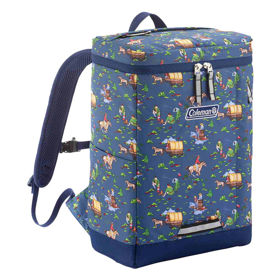 【Coleman】 kids005 ジャックインパック かばん バッグ リュック キッズ ジュニア シンプル コールマン 登園 通学 ユニセックス プレゼント ギフト ブルー