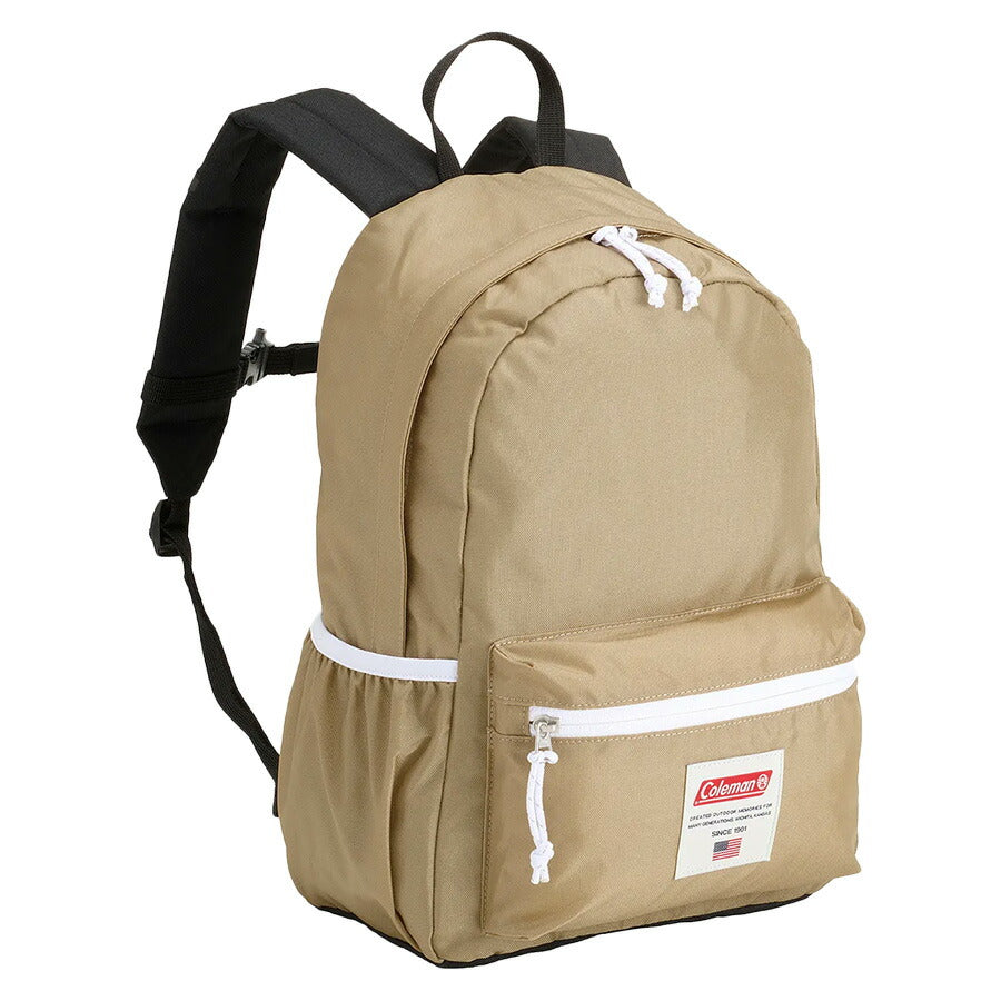 【Coleman】 kids006 デイパックミニ かばん バッグ リュック キッズ ジュニア シンプル コールマン 登園 通学 小学生 ユニセックス プレゼント ギフト ブラック