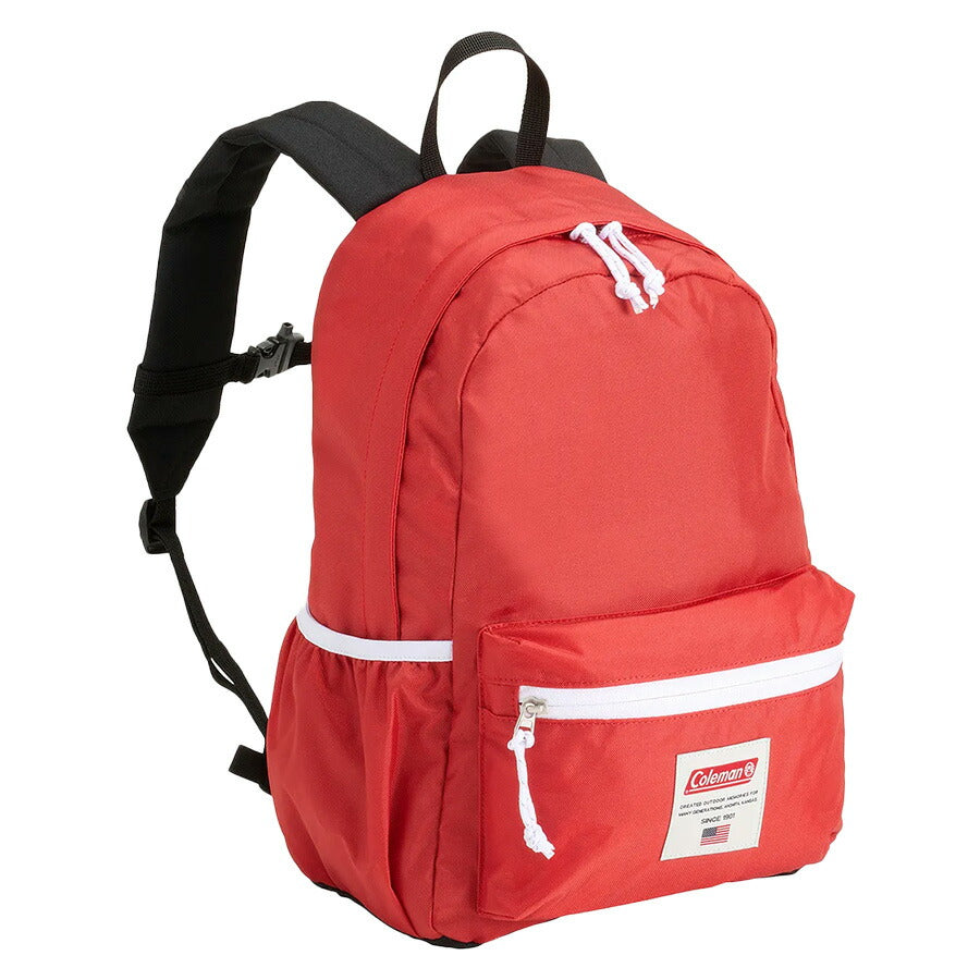 【Coleman】 kids006 デイパックミニ かばん バッグ リュック キッズ ジュニア シンプル コールマン 登園 通学 小学生 ユニセックス プレゼント ギフト ブラック