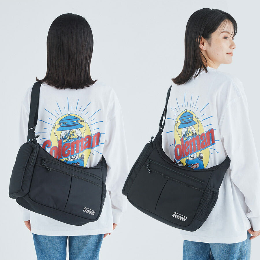 Coleman コールマン クールショルダーMD ショルダーバッグ 斜め掛け 8L メンズ レディース 男女兼用 撥水 保冷 アウトドア 旅行 バッグ 通学 学生 マザーズ おしゃれ 人気 送料無料《北海道、沖縄、離島代引き不可》