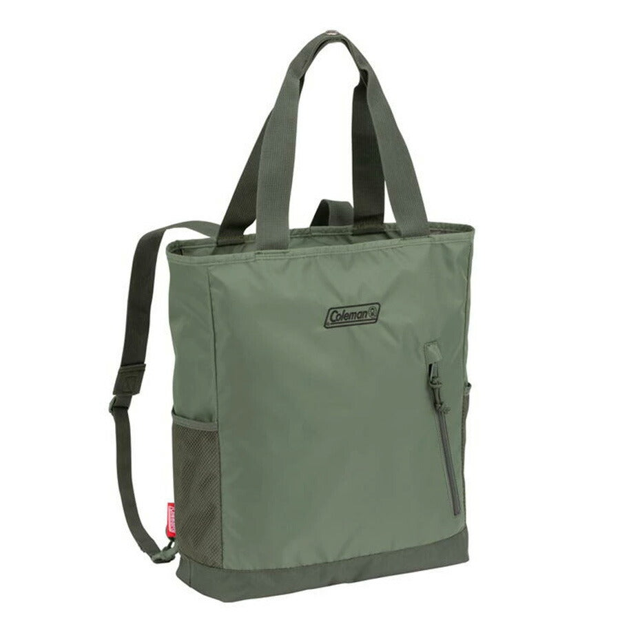 Coleman コールマン 2WAY BACKPACK TOTE バッグパックトート トートバッグ リュック メンズ レディース 男女兼用 撥水 アウトドア 旅行 バッグ 通学 学生 マザーズ 軽量 おしゃれ 人気 送料無料 デイリー使い 肩掛け バックパックタイプ 手がフリー
