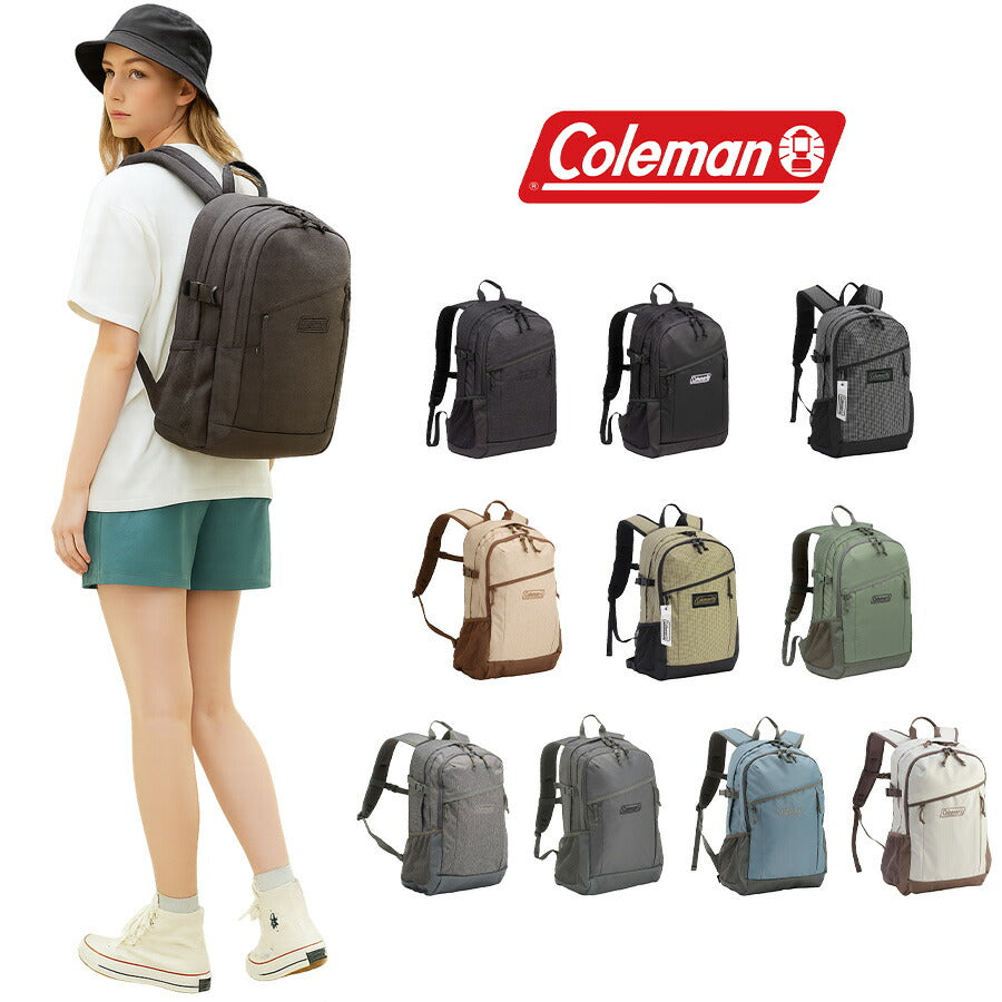 Coleman コールマン walker25 ウォーカー 25L リュック デイパック バックパック メンズ レディース ユニセックス 男女兼用 撥水 アウトドア 旅行 部活 習い事 通勤 バッグ 通学 学生 マザーズ おしゃれ 人気 送料無料