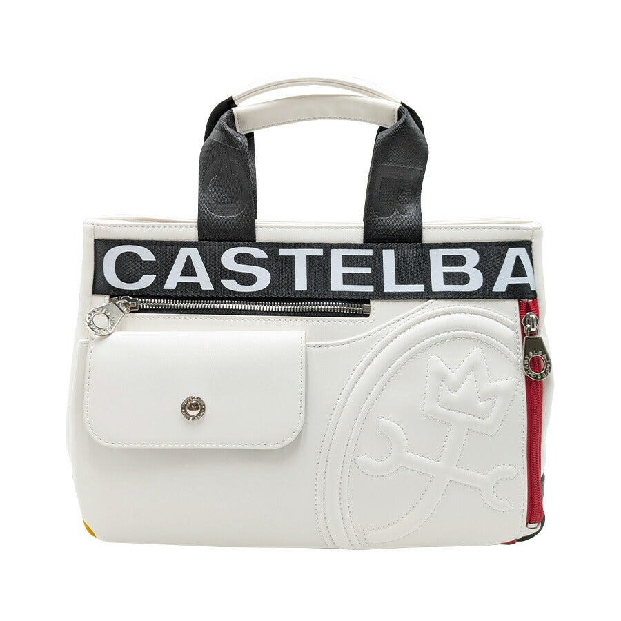 【正規取扱店】【CASTELBAJAC】[ダルトンシリーズ] 026531 ドライビングトートバッグ 手持ち かばん カバン 鞄 バッグ シンプル カステルバジャック ブラック ホワイト 使いやすい お出かけ 普段使い おしゃれ ギフト プレゼント
