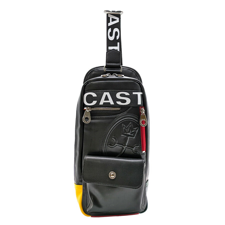 【正規取扱店】【CASTELBAJAC】[ダルトンシリーズ] 026932 ワンショルダーバッグ 斜め掛け かばん カバン 鞄 バッグ シンプル カステルバジャック ブラック ホワイト 使いやすい お出かけ 普段使い おしゃれ ギフト プレゼント