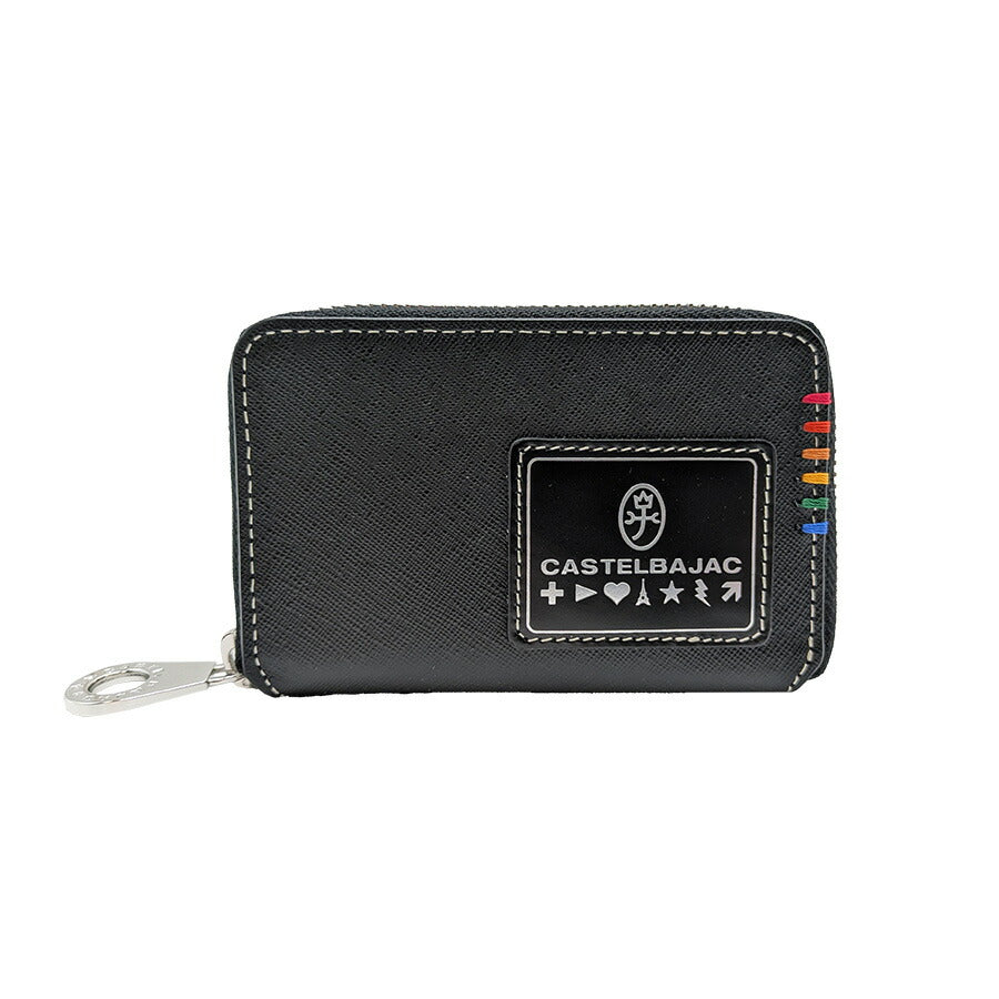 【正規取扱店】【CASTELBAJAC】[ソートシリーズ] 034612 スマートキーケース ラウンドファスナー ブラック 使いやすい 普段使い おしゃれ ユニセックス ギフト