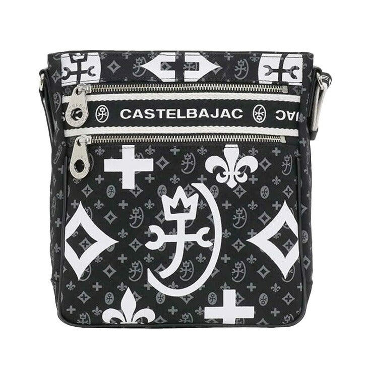 【正規取扱店】【CASTELBAJAC】[ニースシリーズ] 038111 カステルバジャック 帆布 ショルダー ショルダー バッグ 鞄 レディース メンズ ユニセックス 男女兼用 人気 ブラック チョコ レッド オレンジ ホワイト プレゼント ギフト