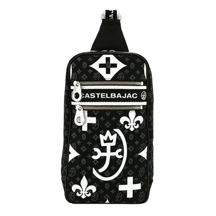 【正規取扱店】【CASTELBAJAC】[ニースシリーズ] 038911 カステルバジャック 帆布 ショルダー ニース ショルダー バッグ 鞄 レディース メンズ ユニセックス 男女兼用 人気 ブラック チョコ レッド オレンジ ホワイト プレゼント ギフト