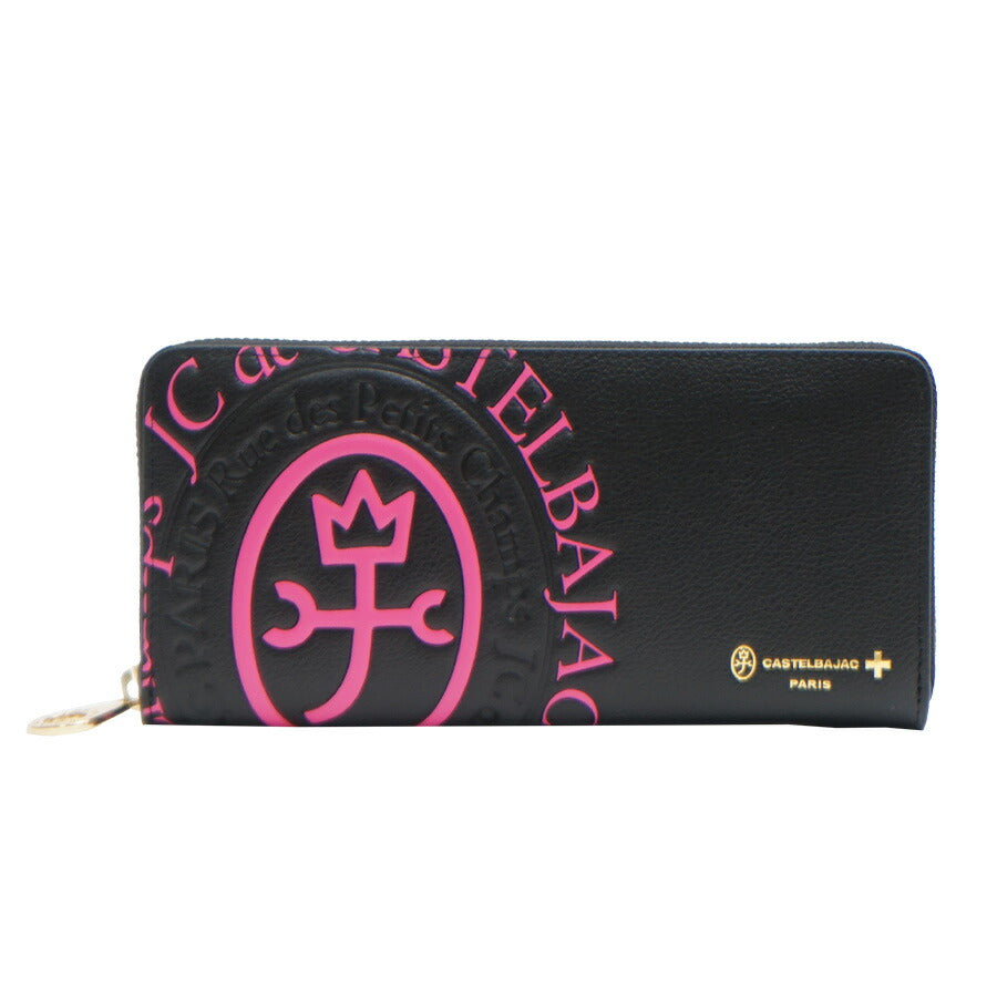 【正規取扱店】【CASTELBAJAC】[コメットシリーズ] 046602 ラウンド長財布 コメット 財布 カステルバジャック ブランド ブラック ピンク イエロー レッド ブルー ホワイト おしゃれ かっこいい 使いやすい 父の日 プレゼント 誕生日 ギフト