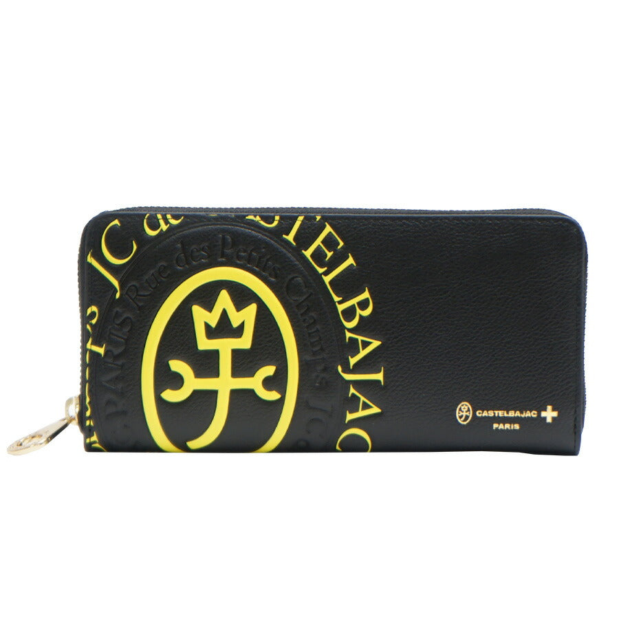 【正規取扱店】【CASTELBAJAC】[コメットシリーズ] 046602 ラウンド長財布 コメット 財布 カステルバジャック ブランド ブラック ピンク イエロー レッド ブルー ホワイト おしゃれ かっこいい 使いやすい 父の日 プレゼント 誕生日 ギフト
